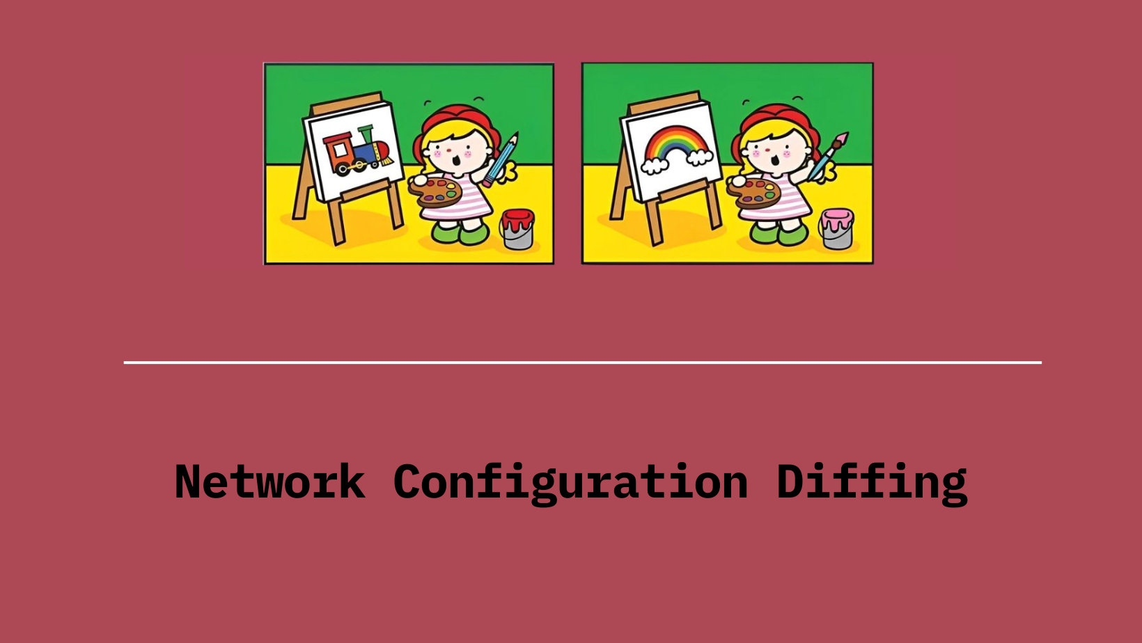 Network Configuration Diffing